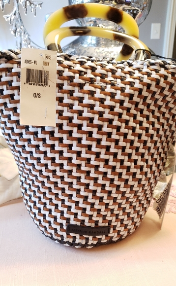 Leoffler Randall Handbags - Leoffler Randall Agnes Woven Tote Bag NWT
